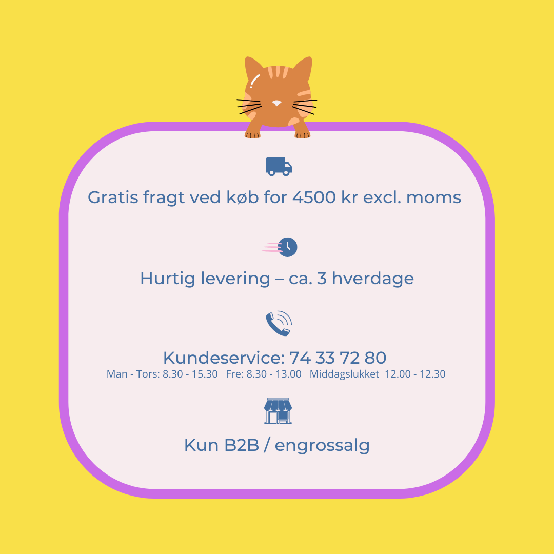 Gratis fragt ved k&oslash;b for over 4000 kr ex. moms